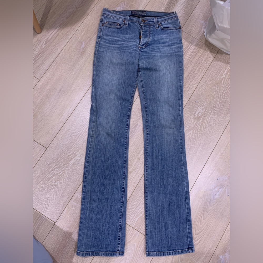 Joe's Jeans Mid Rise Straight Leg size 28 Med Wash